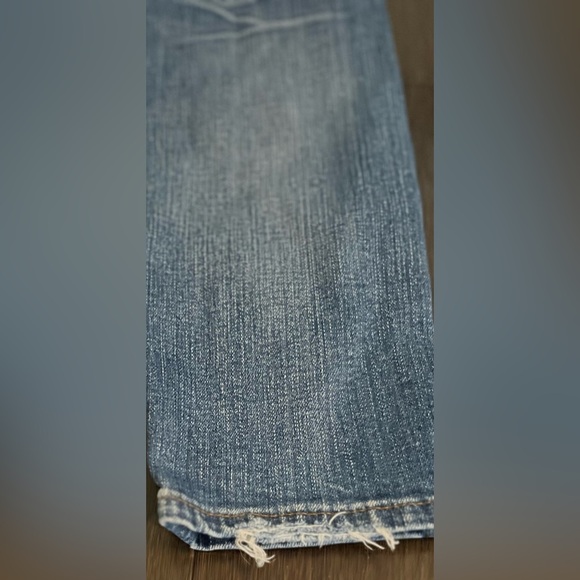 MADEWELL 9" High Rise Skinny Jeans Rip and Repair Edition Blue Denim Jeans Sz 27 - Picture 11 of 13